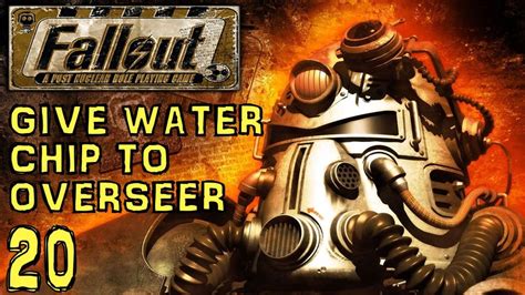 fallout 1 where is the water chip